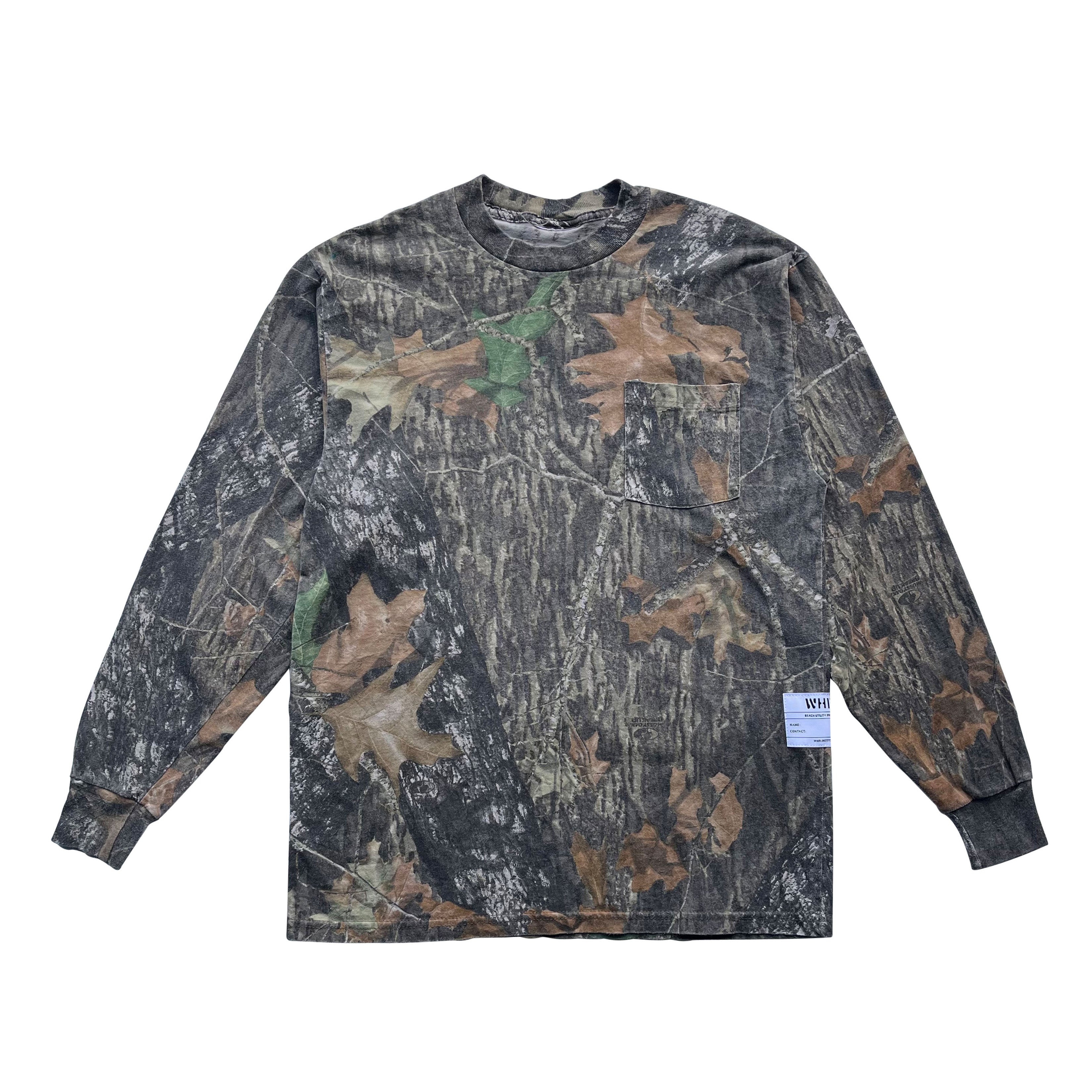 WHR Up-Cycled Camo Long Sleeve